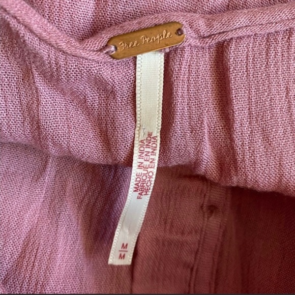 NWOT Free People Orianna Maxi Dress Bubblegum Pink M - Picture 13 of 13